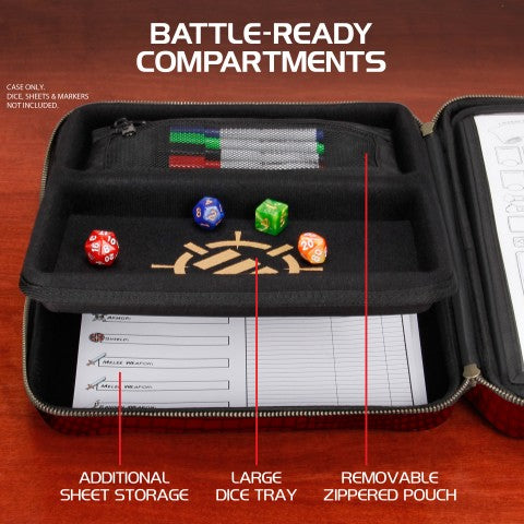 ENHANCE Tabletop RPG Organizer Case Collector's Edition