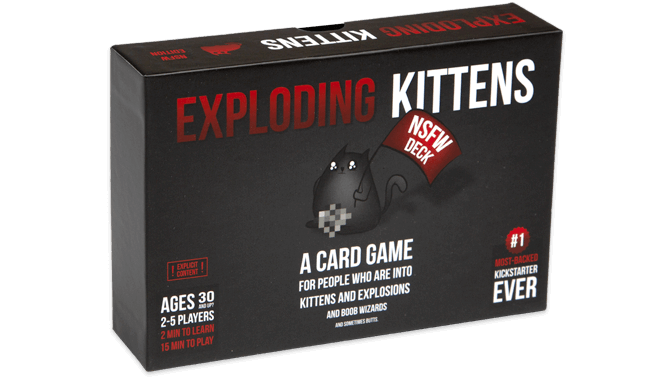 Exploding Kittens - NSFW Edition (Not Safe For Work Edition)