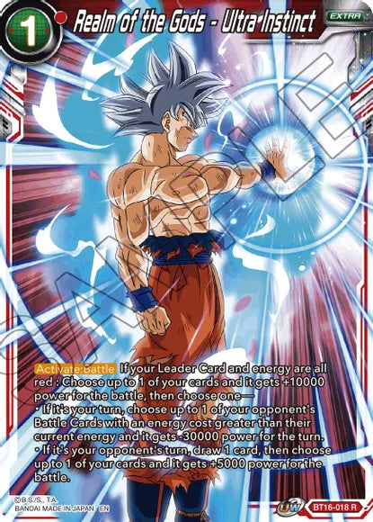Realm of the Gods - Ultra Instinct [BT16-018]