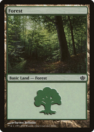 Forest (30) [Duel Decks: Garruk vs. Liliana]