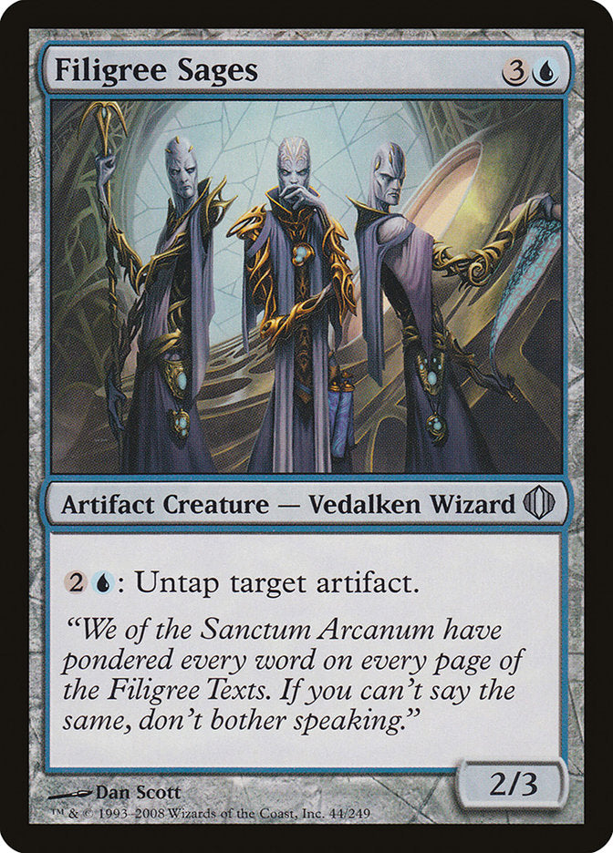 Filigree Sages [Shards of Alara] | Games A Plunder