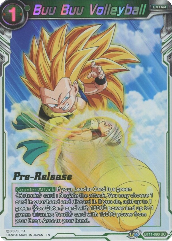 Buu Buu Volleyball (BT11-090) [Vermilion Bloodline Prerelease Promos]