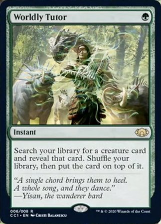 Worldly Tutor [Commander Collection: Green]
