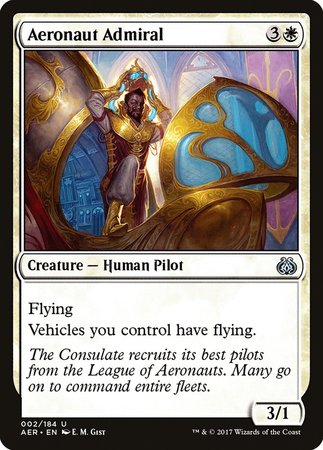 Aeronaut Admiral [Aether Revolt]