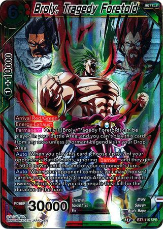 Broly, Tragedy Foretold (SPR) [BT7-115]