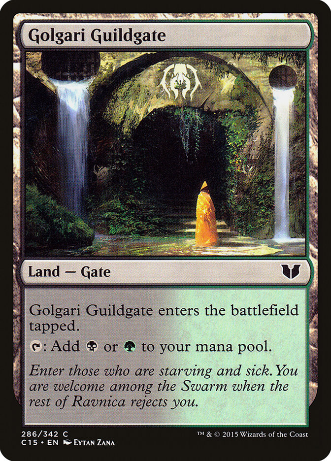Golgari Guildgate [Commander 2015] | Games A Plunder