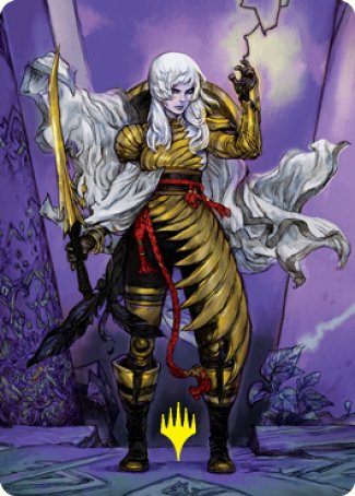 The Wandering Emperor 1 Art Card (Gold-Stamped Signature) [Kamigawa: N The Wandering Emperor 1 Art Card (Gold-Stamped Signature) [Kamigawa: N