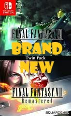 Final Fantasy VII & VIII Remastered Twin Pack - Switch Brand New