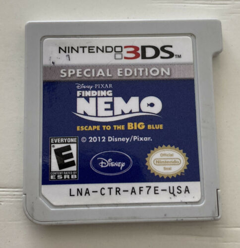 Finding Nemo Escape to the Big Blue 3DS Cartridge Only