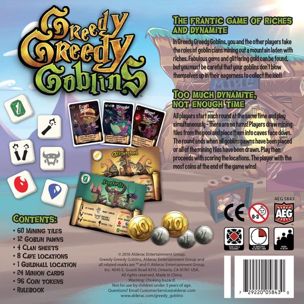 Greedy Greedy Goblins