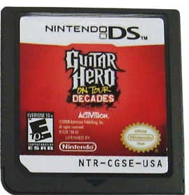 Guitar Hero On Tour Decades DS Cartridge Only