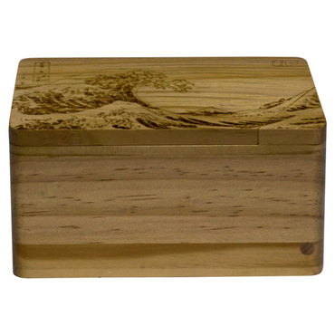 Hako Wooden Deck Box - The Great Wave Off Kanagawa