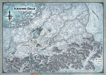 Icewind Dale Game Mat (31"x21")