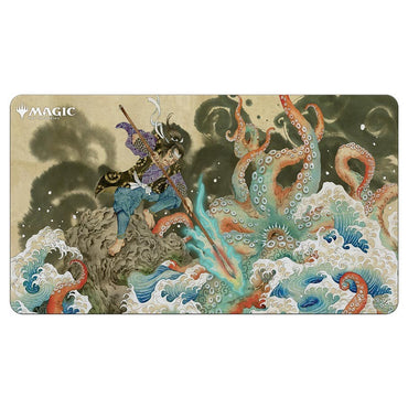 Playmat - MTG Japanese Art Mystical Archives - Defiant Strike
