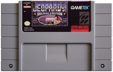 Jeopardy Deluxe Edition SNES