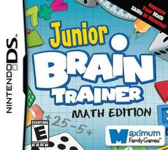 Junior Brain Trainer Math Edition DS