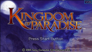 Kingdom of Paradise - PSP