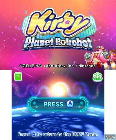 Kirby: Planet Robobot - 3DS