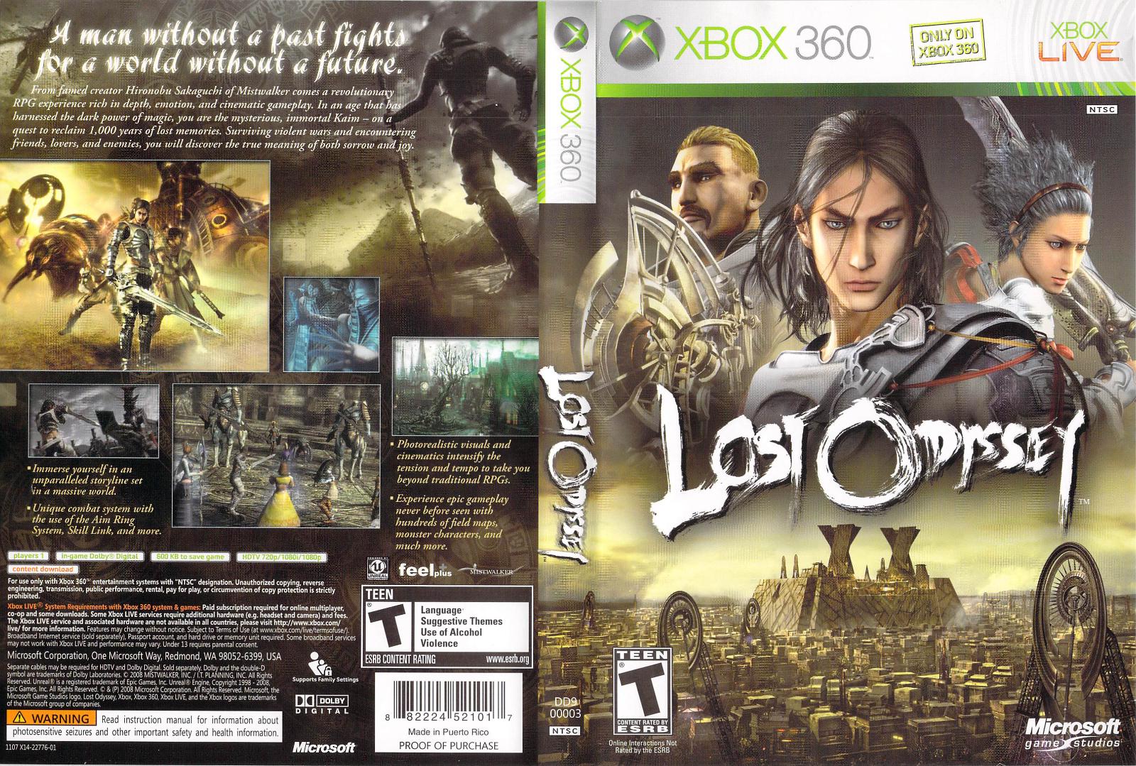 Lost Odyssey X360