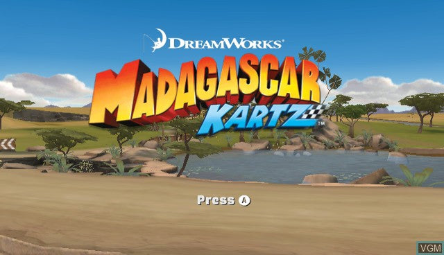 Madagascar Kartz - Wii Original