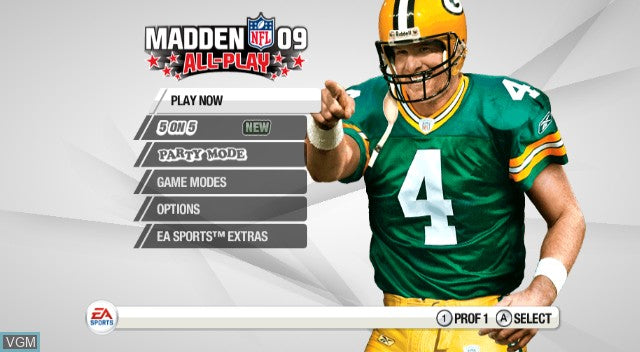 Madden 09: All-Play - Wii Original