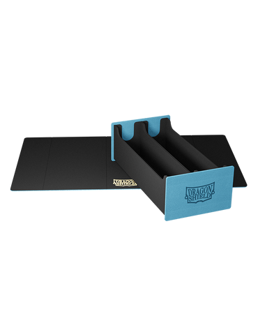 Magic Carpet XL Double Deck Tray & Playmat - Blue & Black