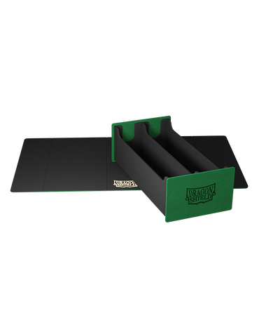 Magic Carpet XL Double Deck Tray & Playmat - Green & Black
