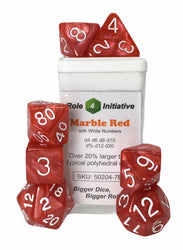 Dice Set - Set of 7 - Role 4 Initiative