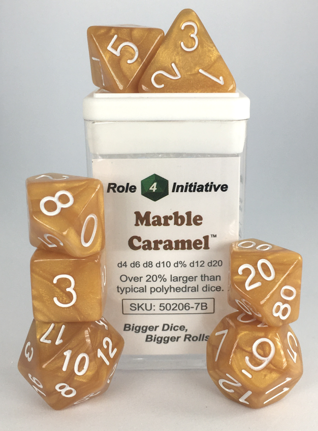 Dice Set - Set of 7 - Role 4 Initiative