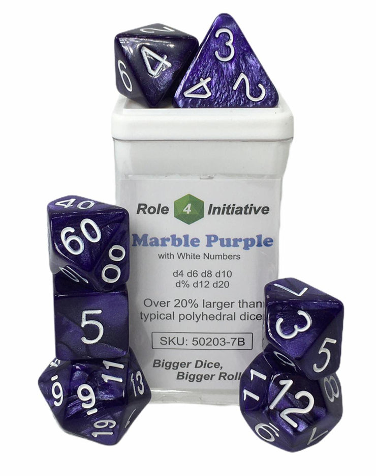 Dice Set - Set of 7 - Role 4 Initiative