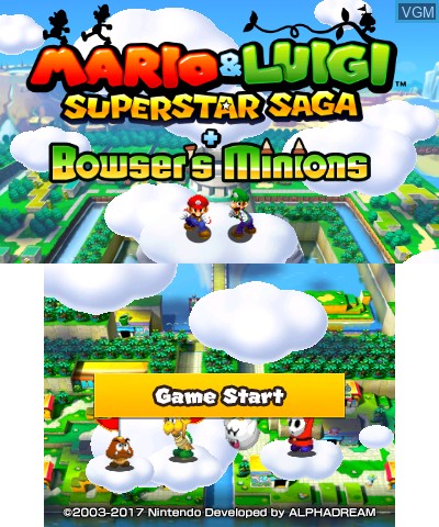 Mario & Luigi: Superstar Saga + Bowser's Minions - 3DS