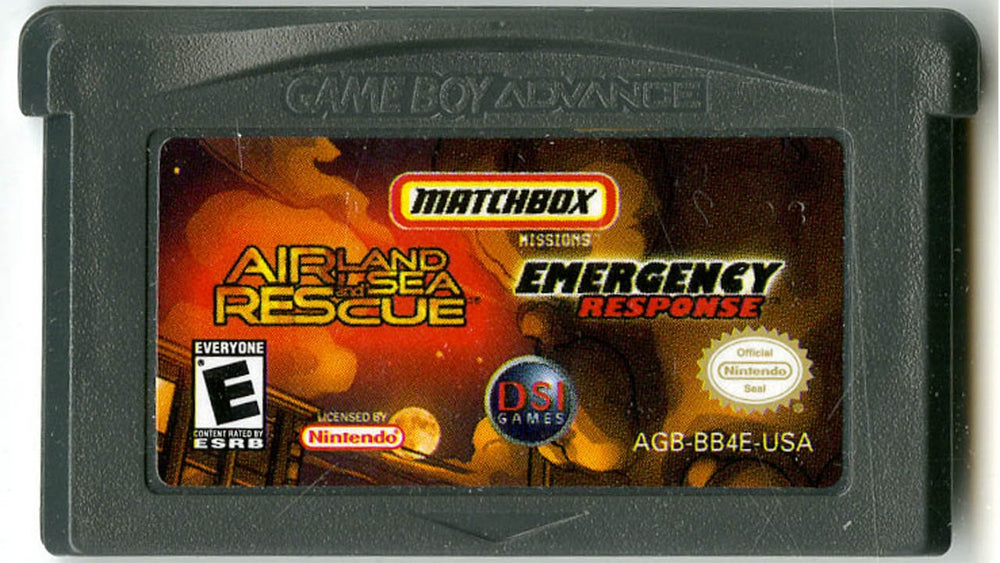 Matchbox Air Land Sea Rescue & Emergency Response GBA