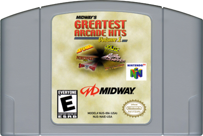 Midway's Greatest Arcade Hits Volume 1 - N64