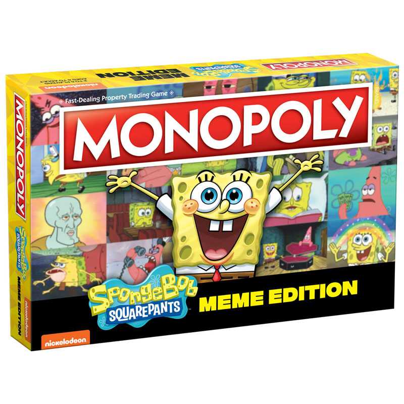 Monopoly SpongeBob SquarePants Meme Edition
