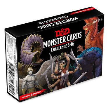 Monsters Cards Challenge 6-16
