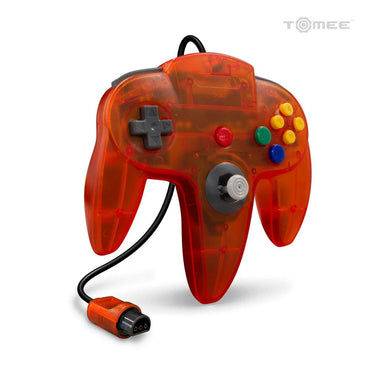 Orange N64 Wired Controller - Tomee