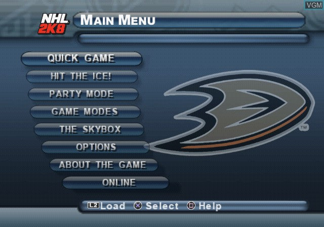 NHL 2K8 - PS2