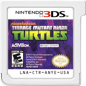 Nickelodeon Teenage Mutant Ninja Turtles 3DS Cartridge Only