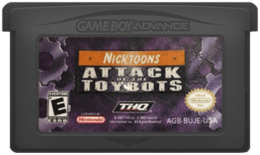 Nicktoons Attack Of The Toybots GBA