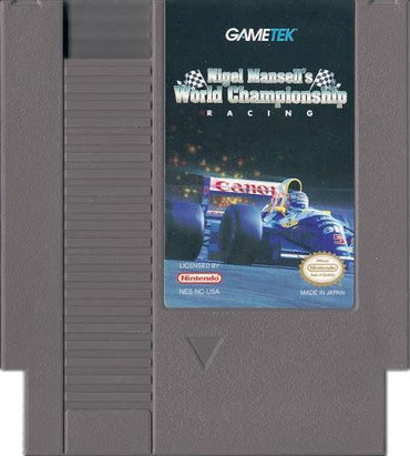 Nigel Mansell's World Championship Racing - NES