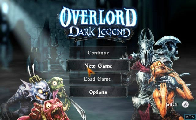 Overlord: Dark Legend - Wii Original