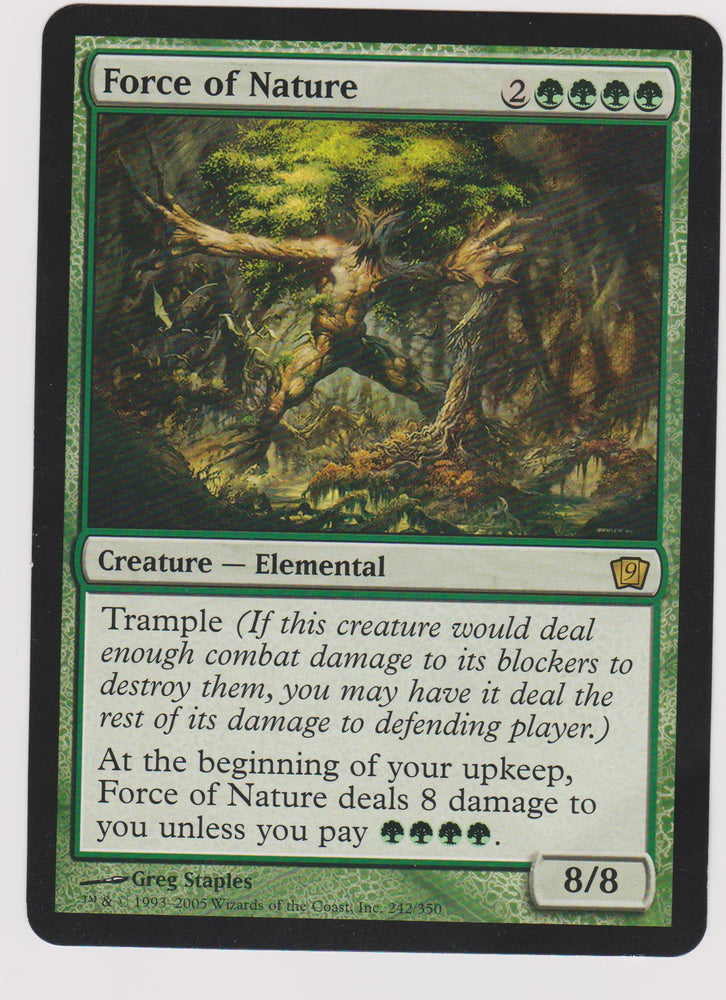 Force of Nature (Oversized) [9th Edition Box Topper]