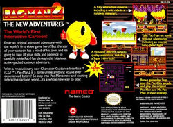 Pac Man 2: The New Adventures With Box SNES