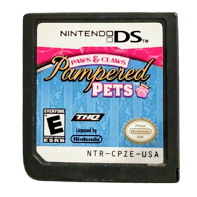 Paws & Claws Pampered Pets DS Cartridge Only