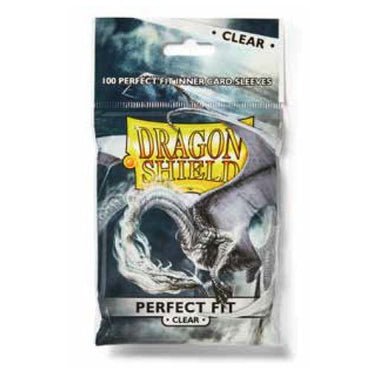 Clear Dragon Shield Perfect Fit 100 Count Sleeves