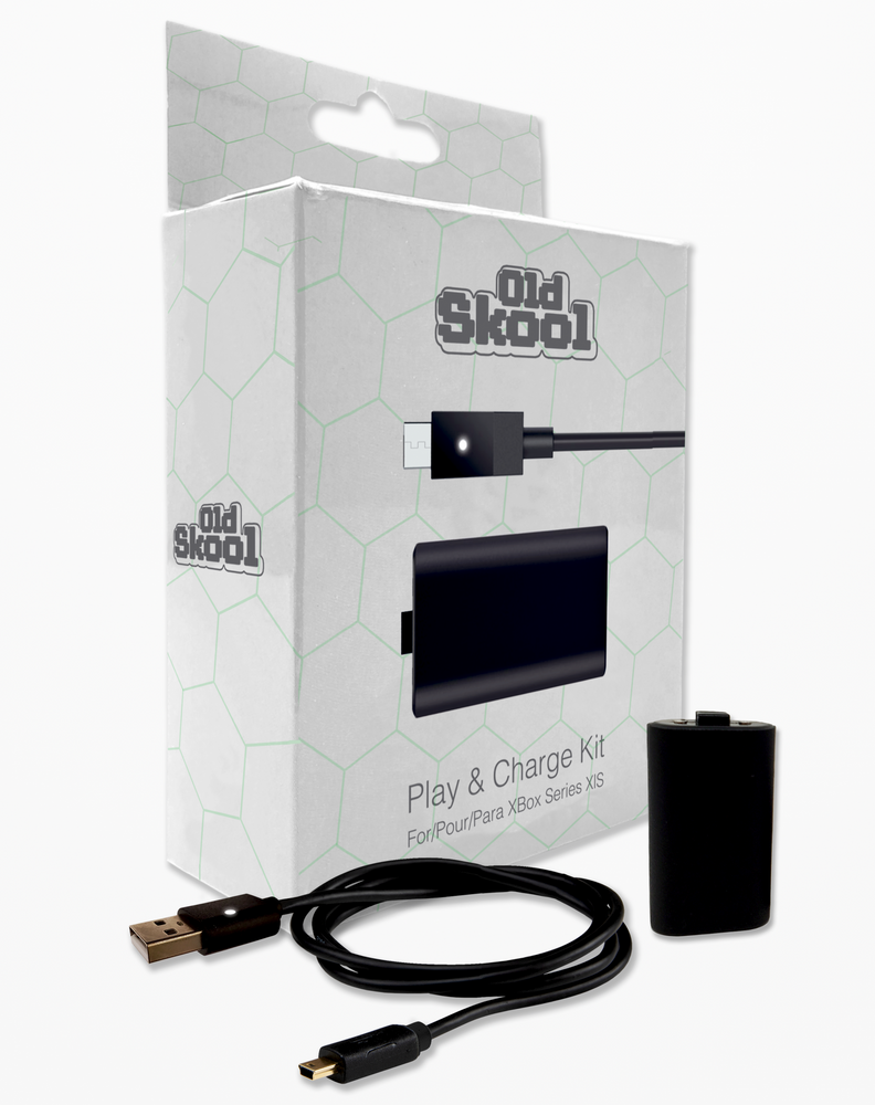 XBox Series X/S Play & Charge Kit - Battery Pack - Old Skool
