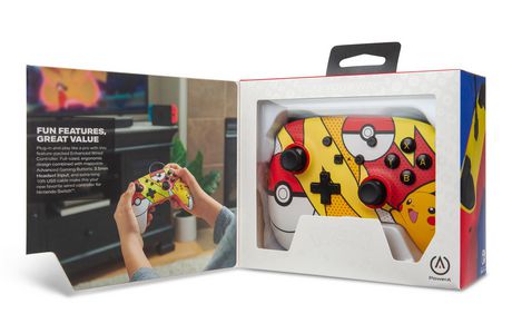 PowerA Enhanced Wired Pokémon Controller for Nintendo Switch