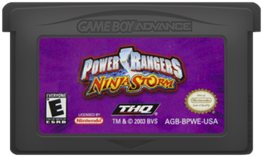 Power Rangers Ninja Storm GBA