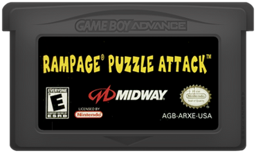 Rampage Puzzle Attack GBA