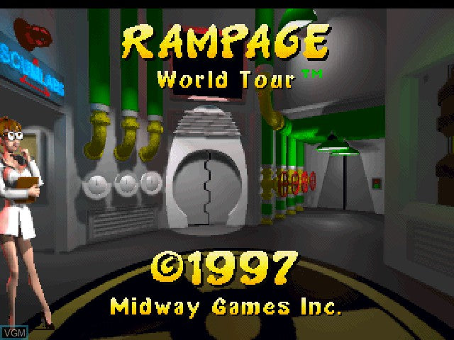 Rampage: World Tour - PS1